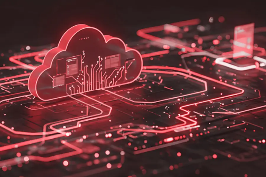 Ein Cloud Element als Bestandteil einer Vernetzung.