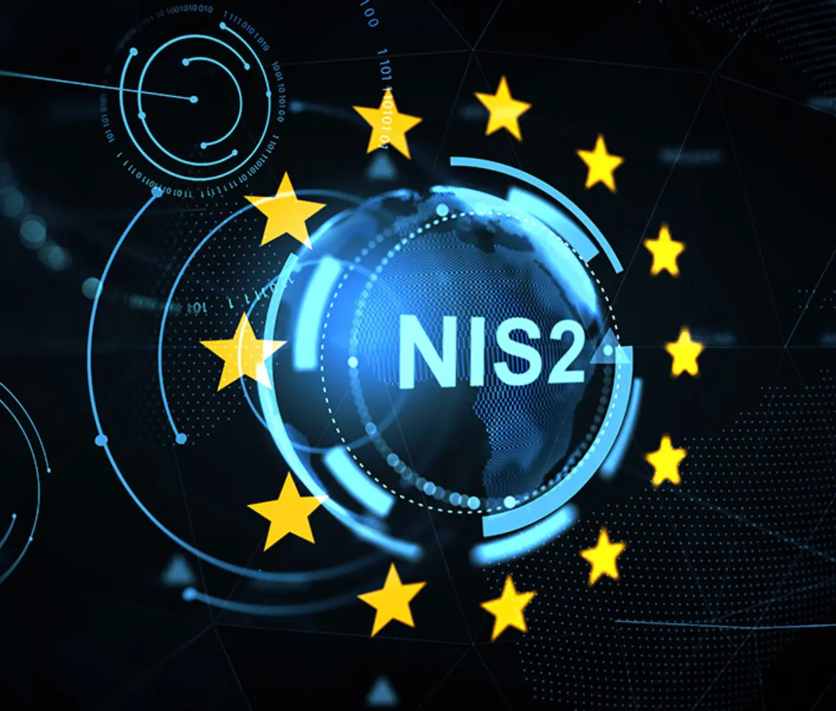 NIS-2 Logo europaweit.